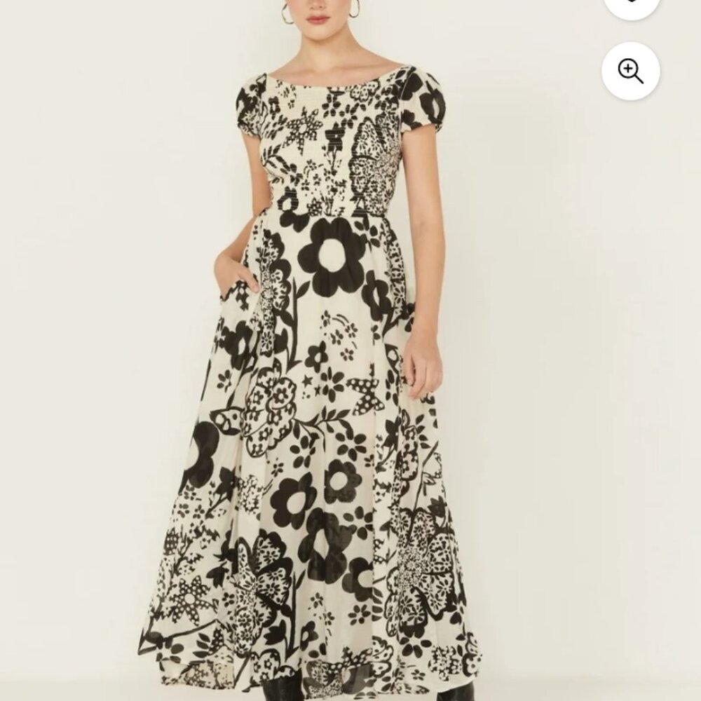 Free people Ultraviolet maxi dress